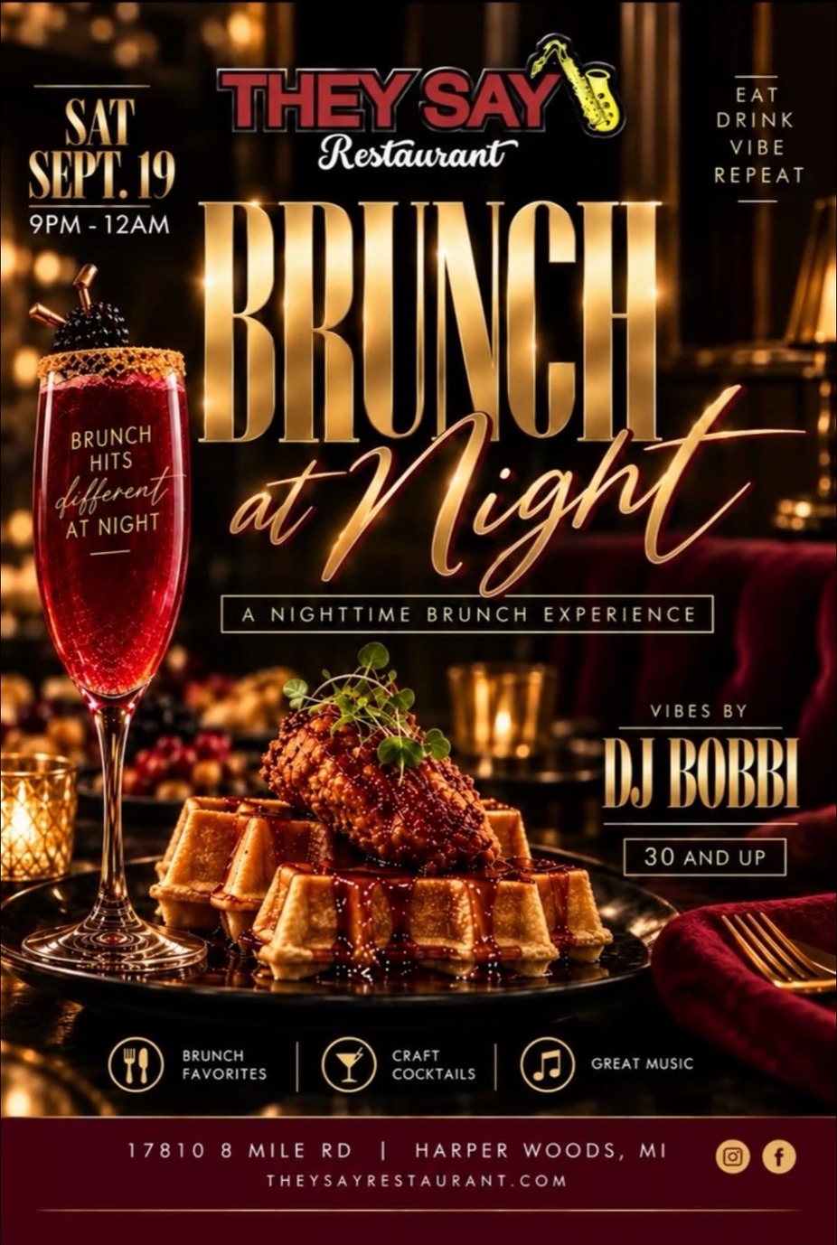 Brunch at Night event photo