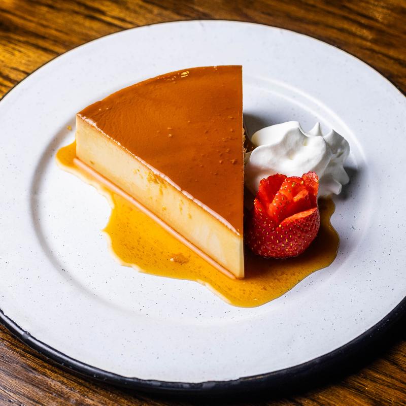 menu item 23 of 23, Flan