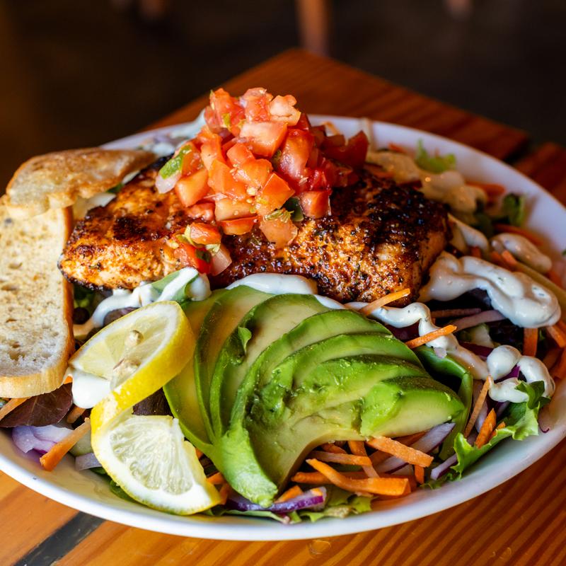 salmon avocado photo