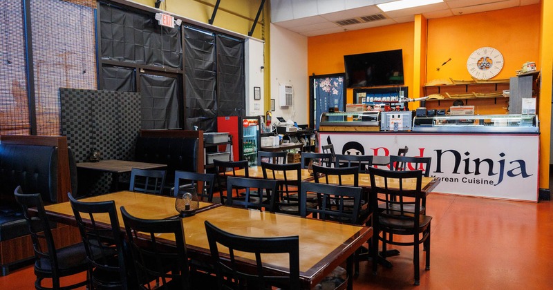 Interior, seating area