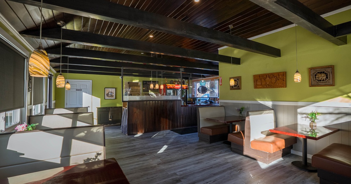 Interior, dining area