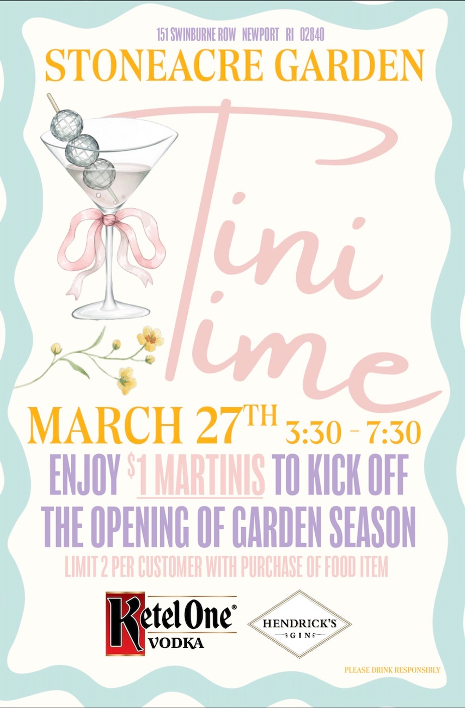 3rd Annual Tini Time event photo