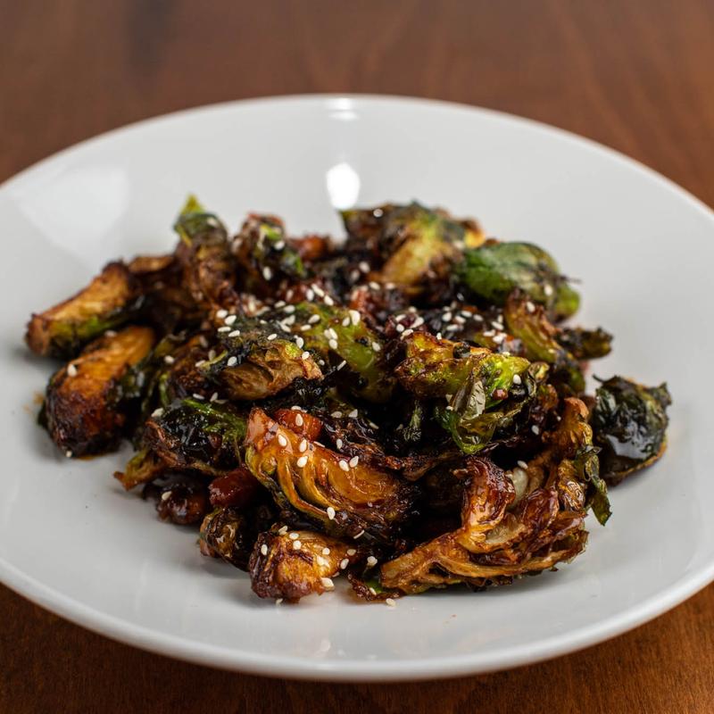 Brussel Sprouts with Pork Belly photo