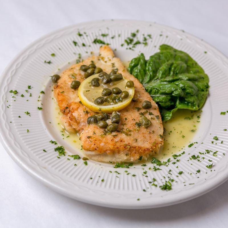 Boneless Breast of Chicken Piccata photo