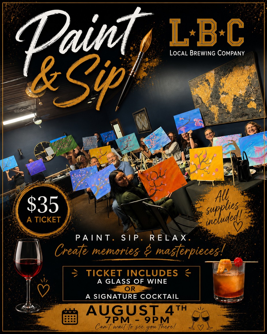 Paint & Sip 2 event photo