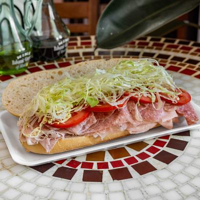 The Genoa cold hero sandwich.