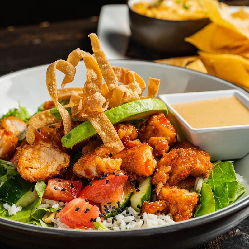 Asian Peanut Chicken Bowl photo