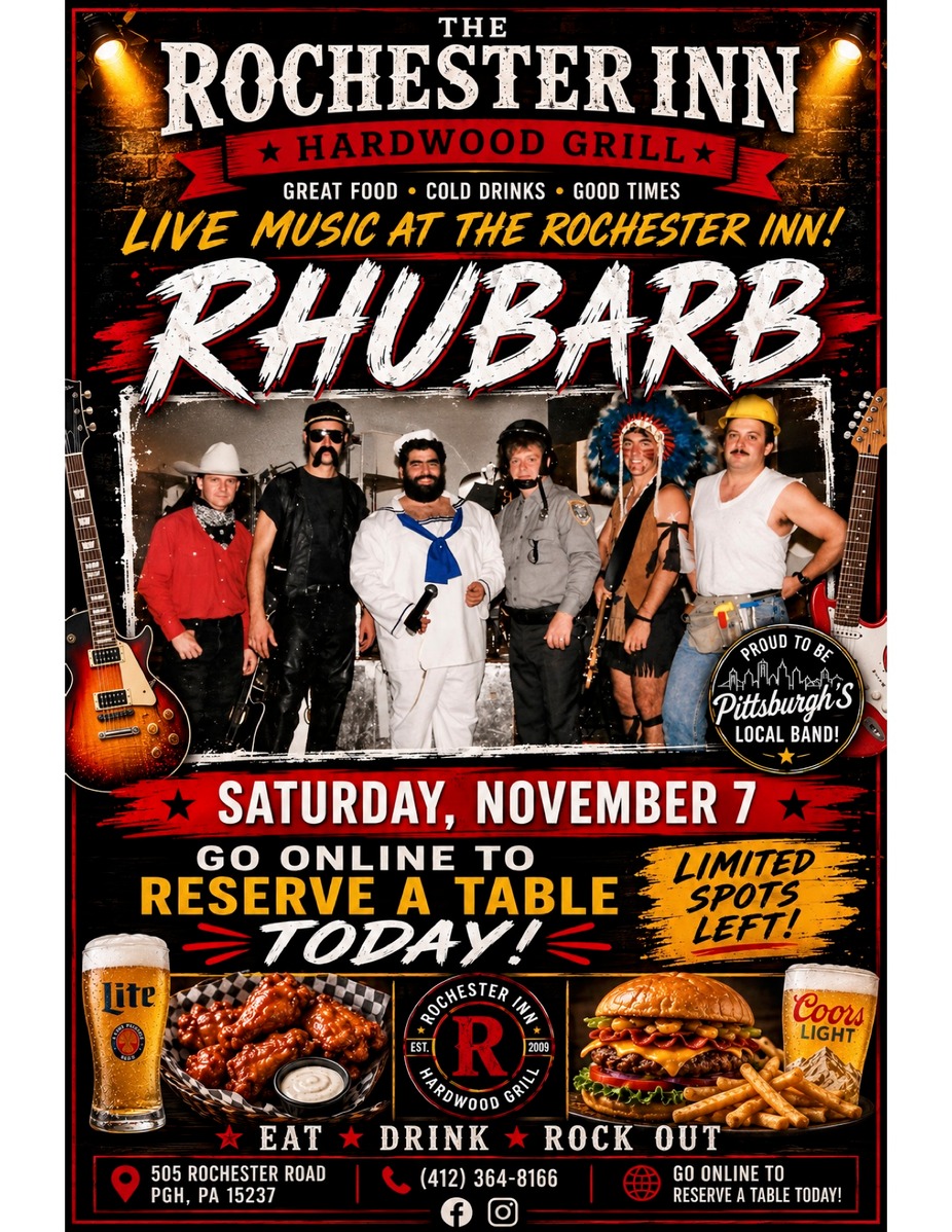 RHUBARB @ THE ROCHESTER event photo