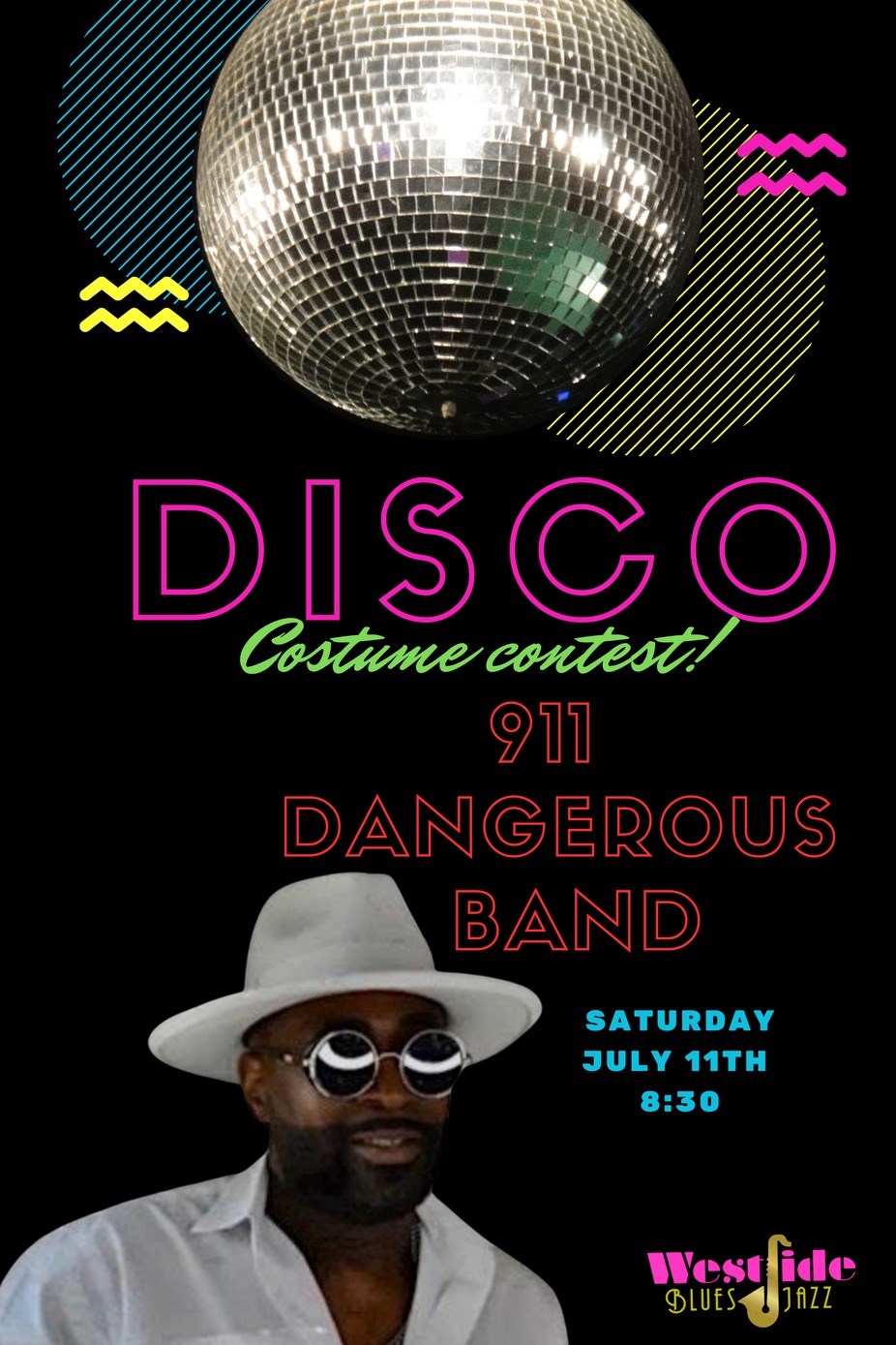 911: Dangerous Band (Old-School R&B/Funk) event photo