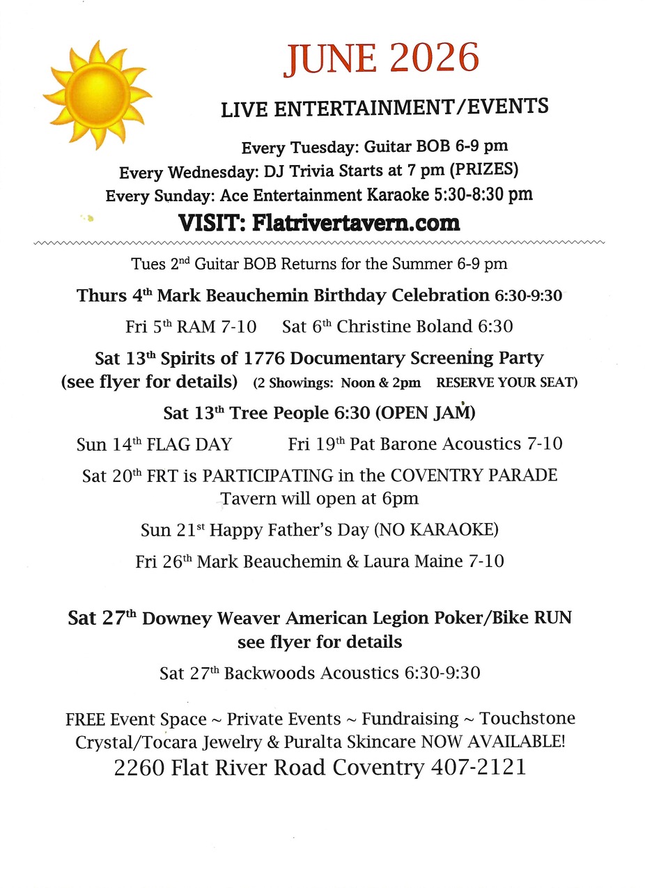 FRT June Event Schedule event photo