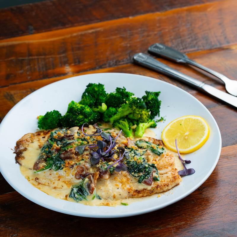 menu item 15 of 30, Tilapia Rockefeller