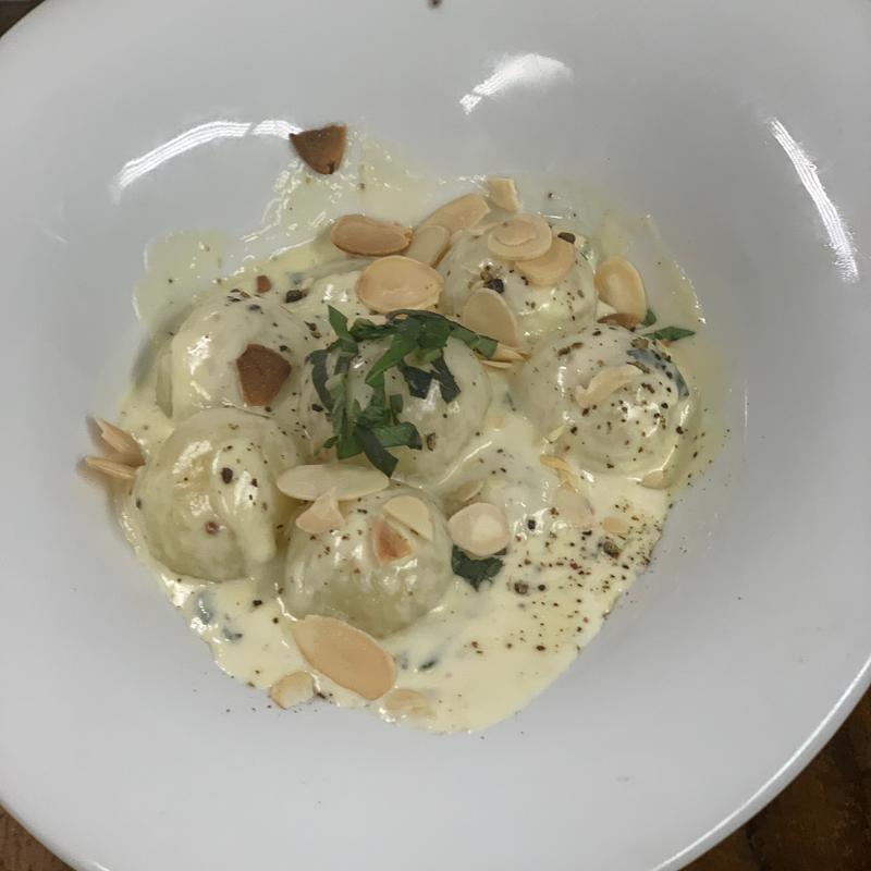 Stuffed Gnocchi Cacio Pepe photo