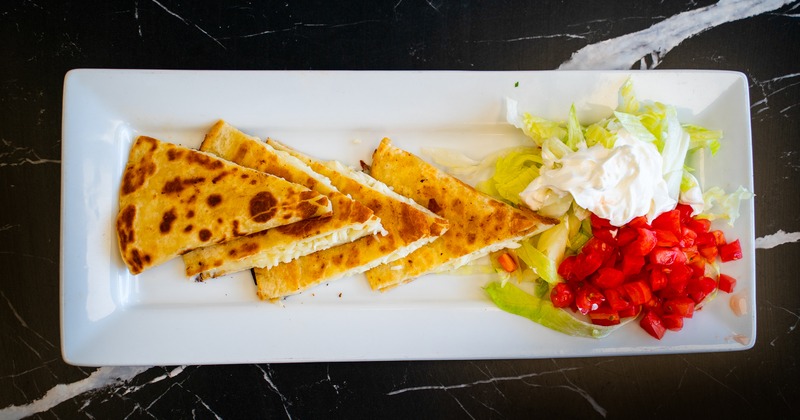 Cheese Quesadilla plate