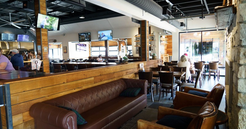 Interior, seating area