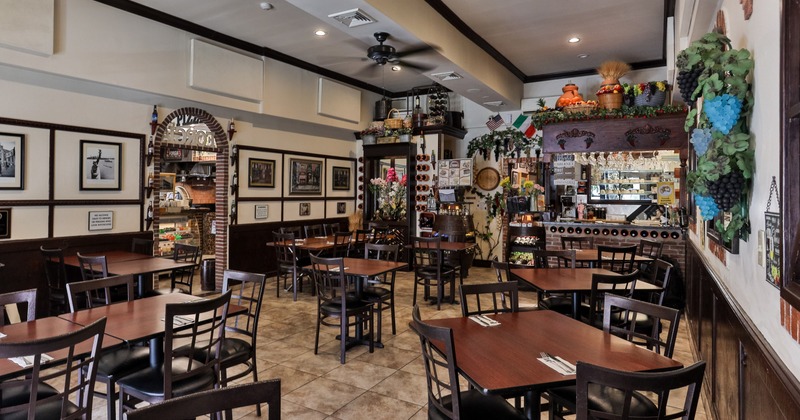 Interior, dining space
