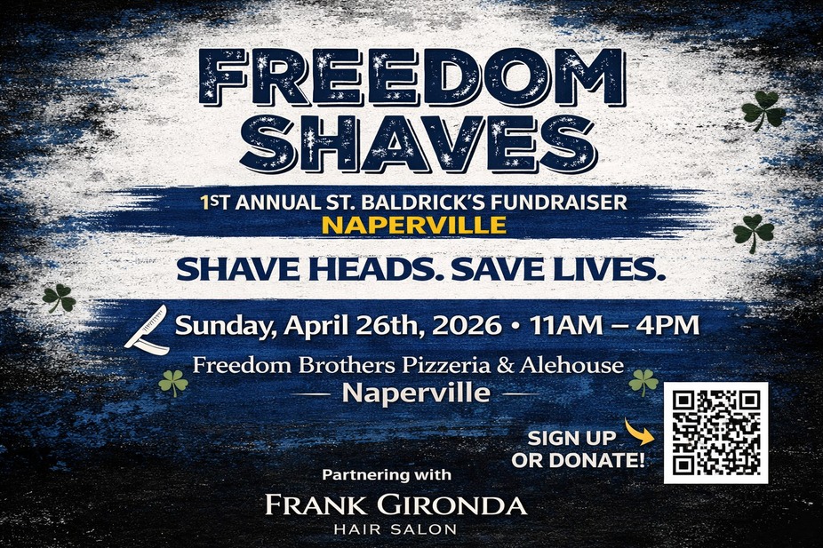 🪒 1st Annual Freedom Shaves – Naperville event photo