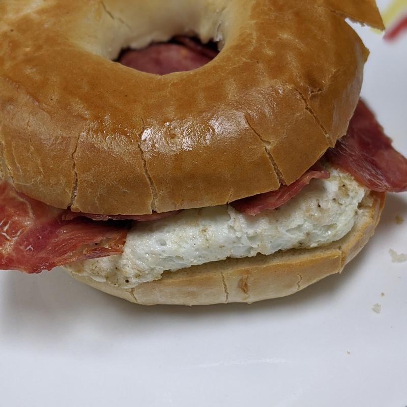 *Egg White Turkey Bacon Bagel photo