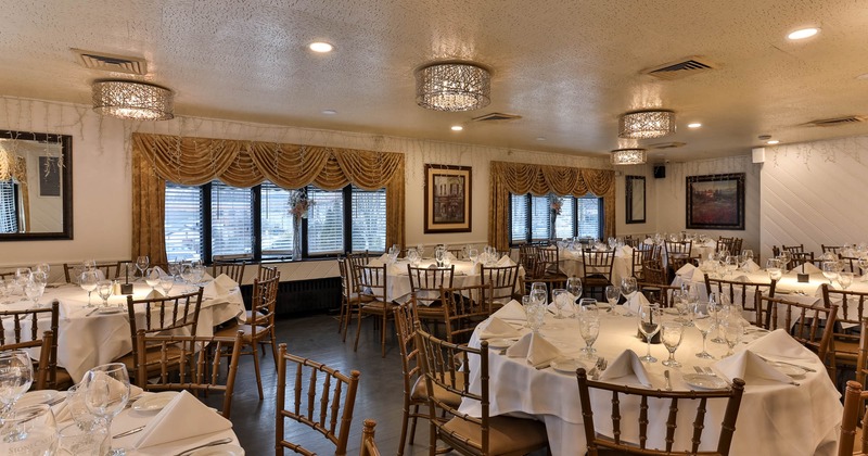 Interior, dining area