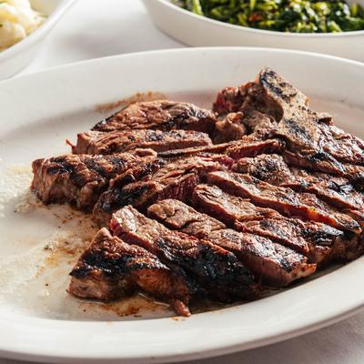Grilled Porterhouse steak.