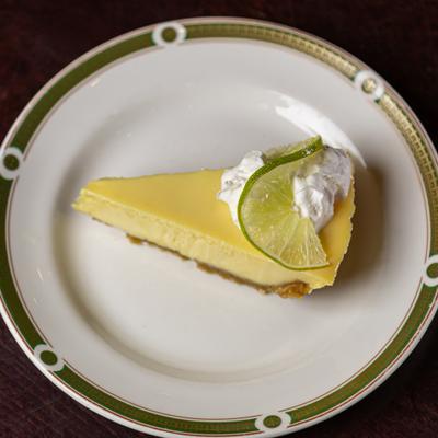Key lime pie.