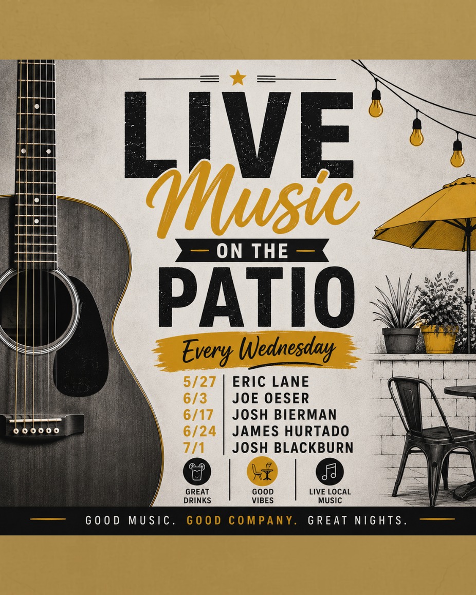 Live Music on the Patio! event photo