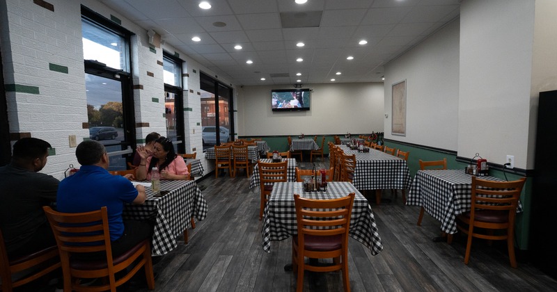 Interior, diner area