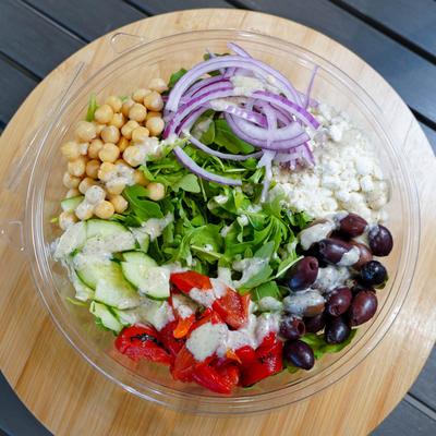 Mediterranean salad.