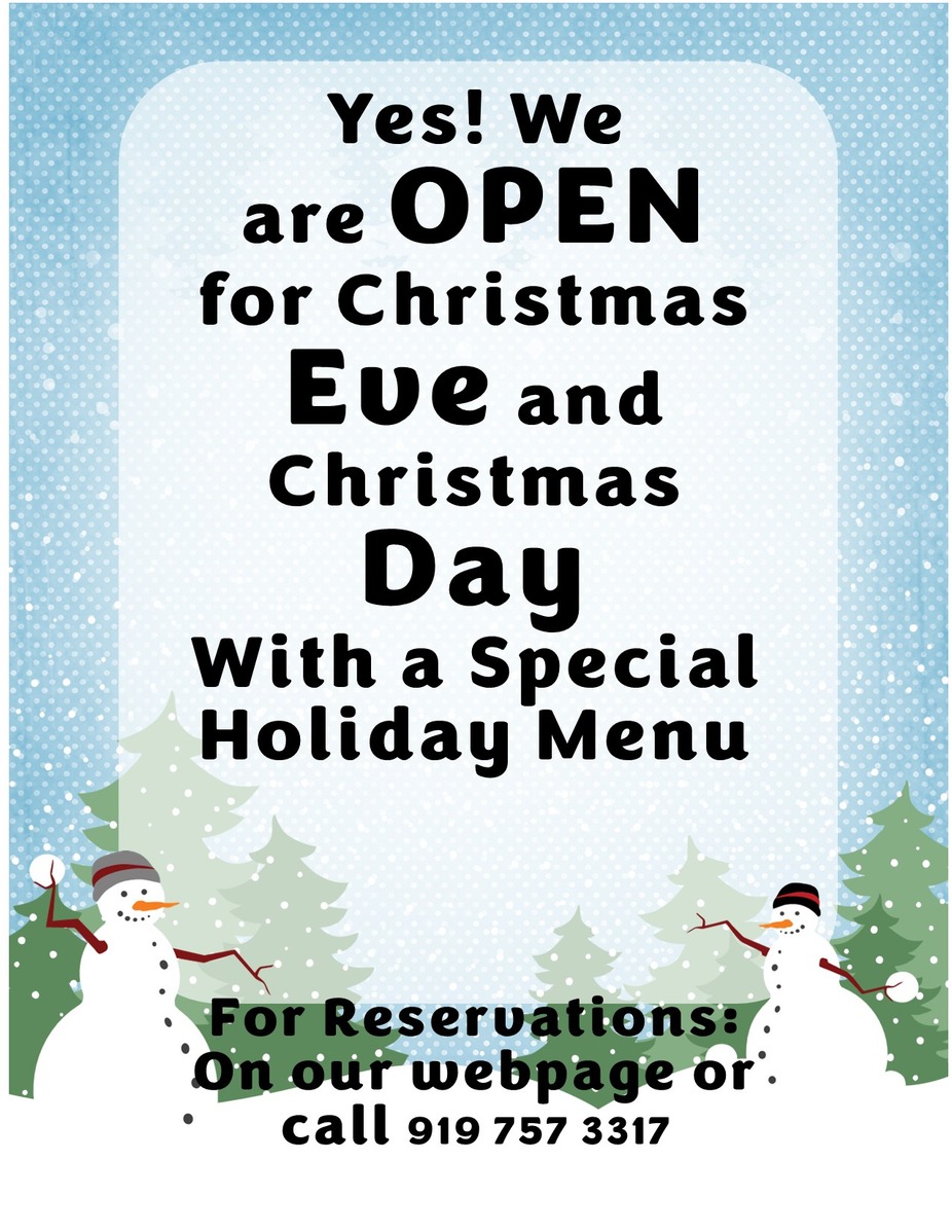 Christmas Day and Eve event photo