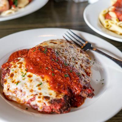 Chicken Parmigiana.