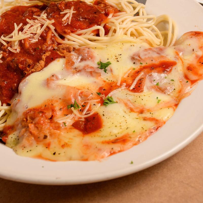 Breast of Chicken Parmigiana photo