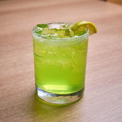 Melon margarita cocktail.