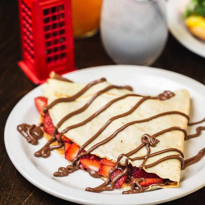 Nutella & Strawberry Crepe photo