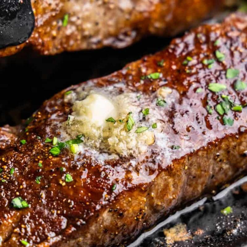 New York strip steak photo