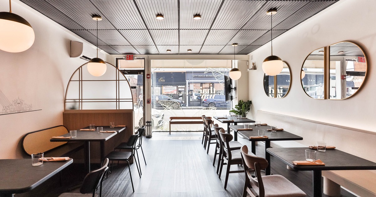 Interior, main dining area