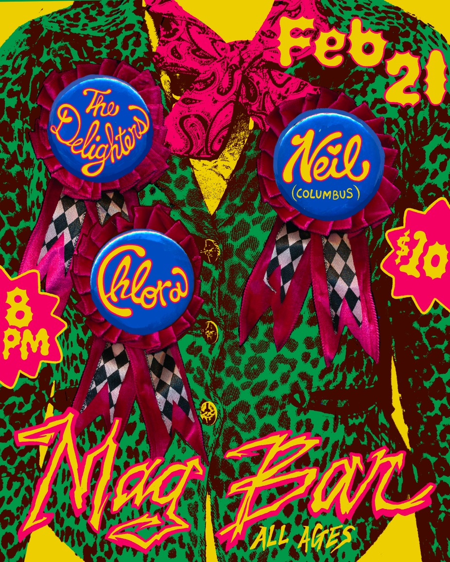 All Ages - The Delighters, Neil and Chlora at Mag Bar! event photo