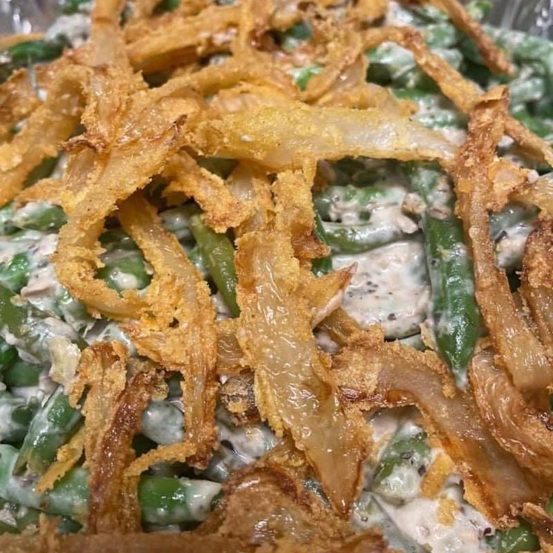 menu item 6 of 50, Smoked Mushroom Green Bean Casserole