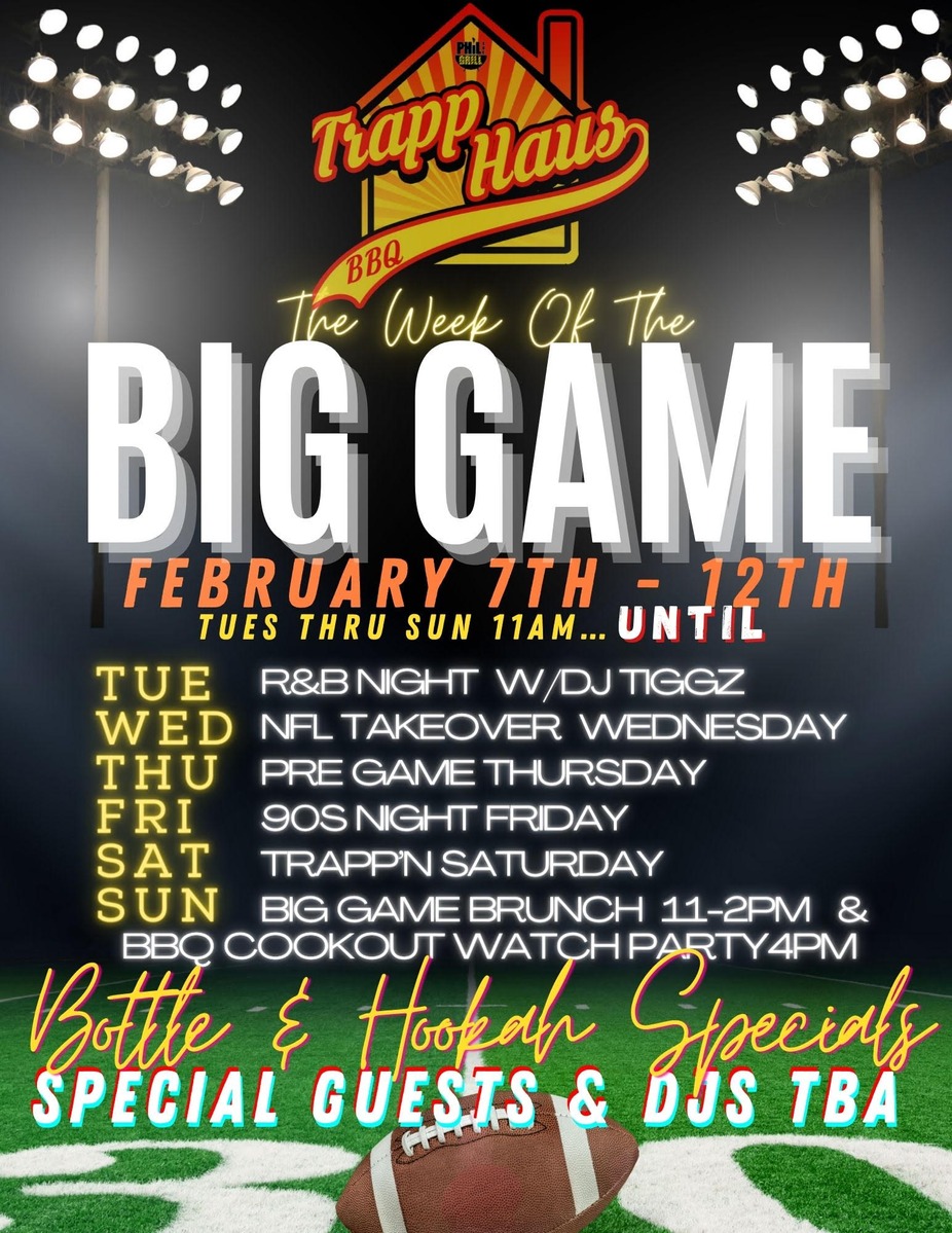 The BIG GAME events all week event photo
