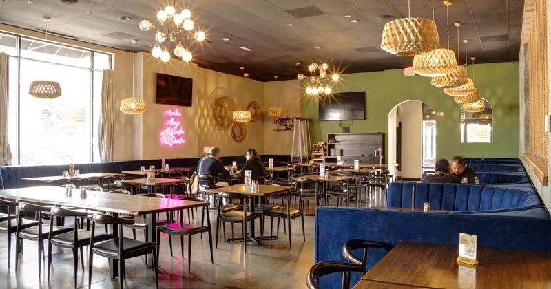 Interior, main dining area