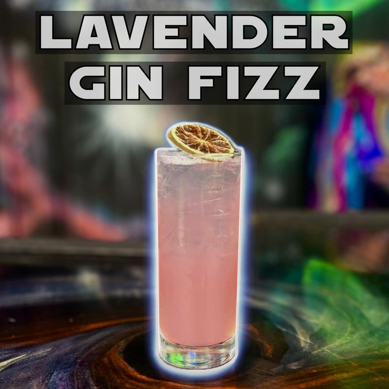 Lavender Gin Fizz photo