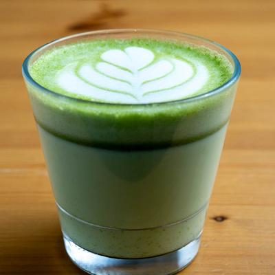 Matcha latte.