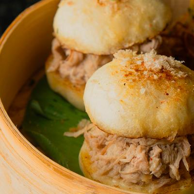 Vaca frita bao buns.