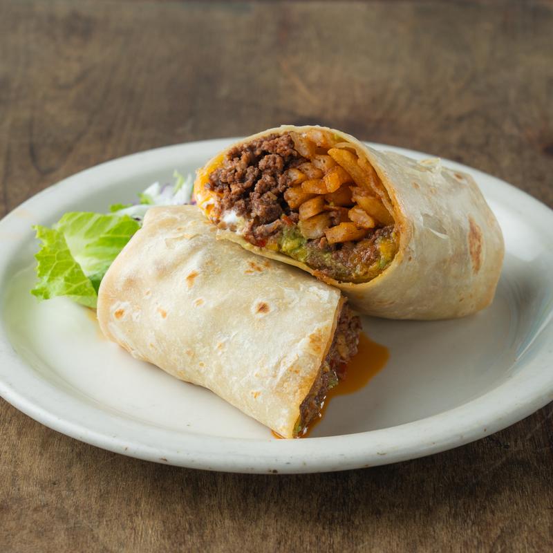 menu item 5 of 5, Phat Burrito