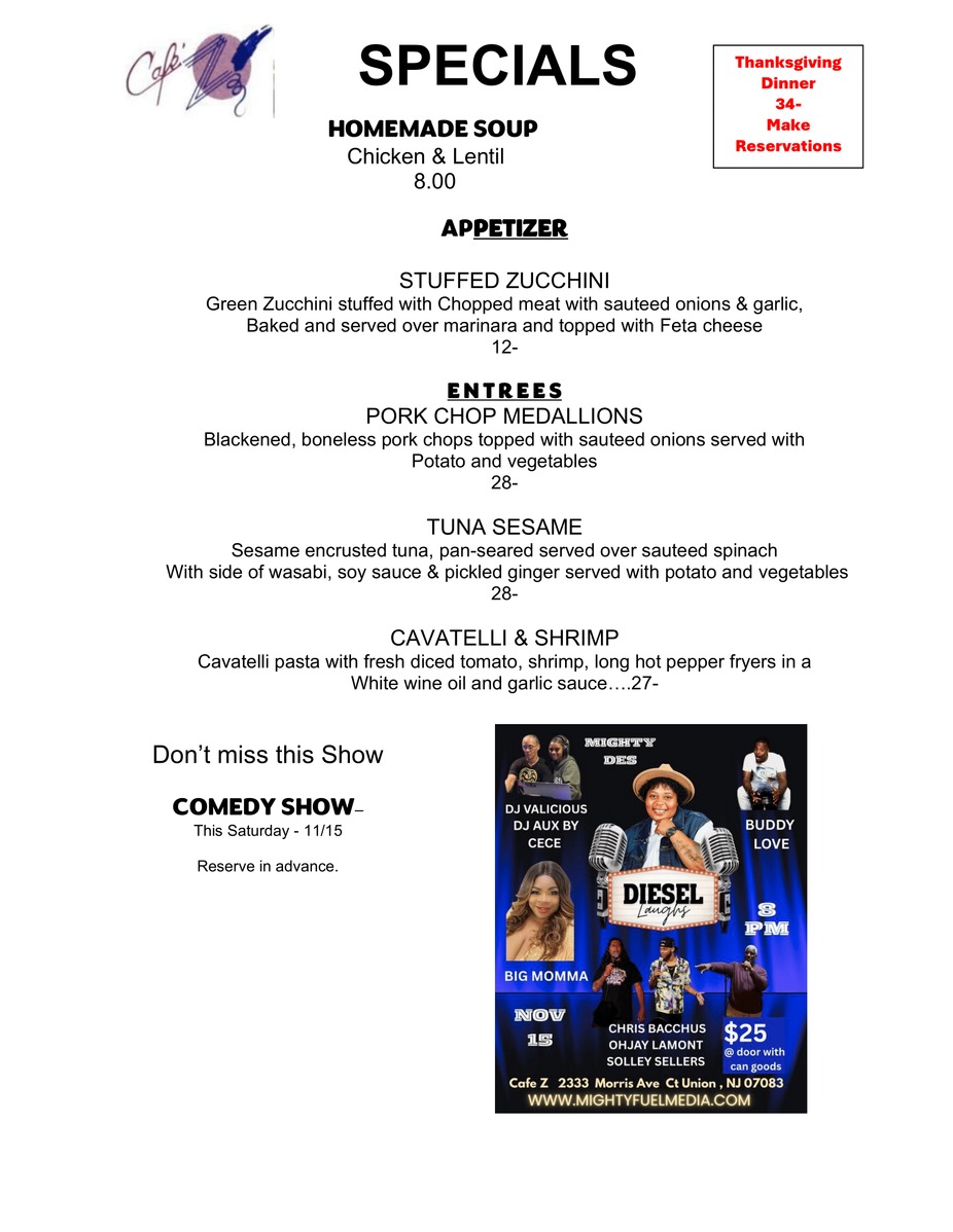 Event calendar flyer 1