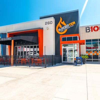 Exterior, view of the restaurant.