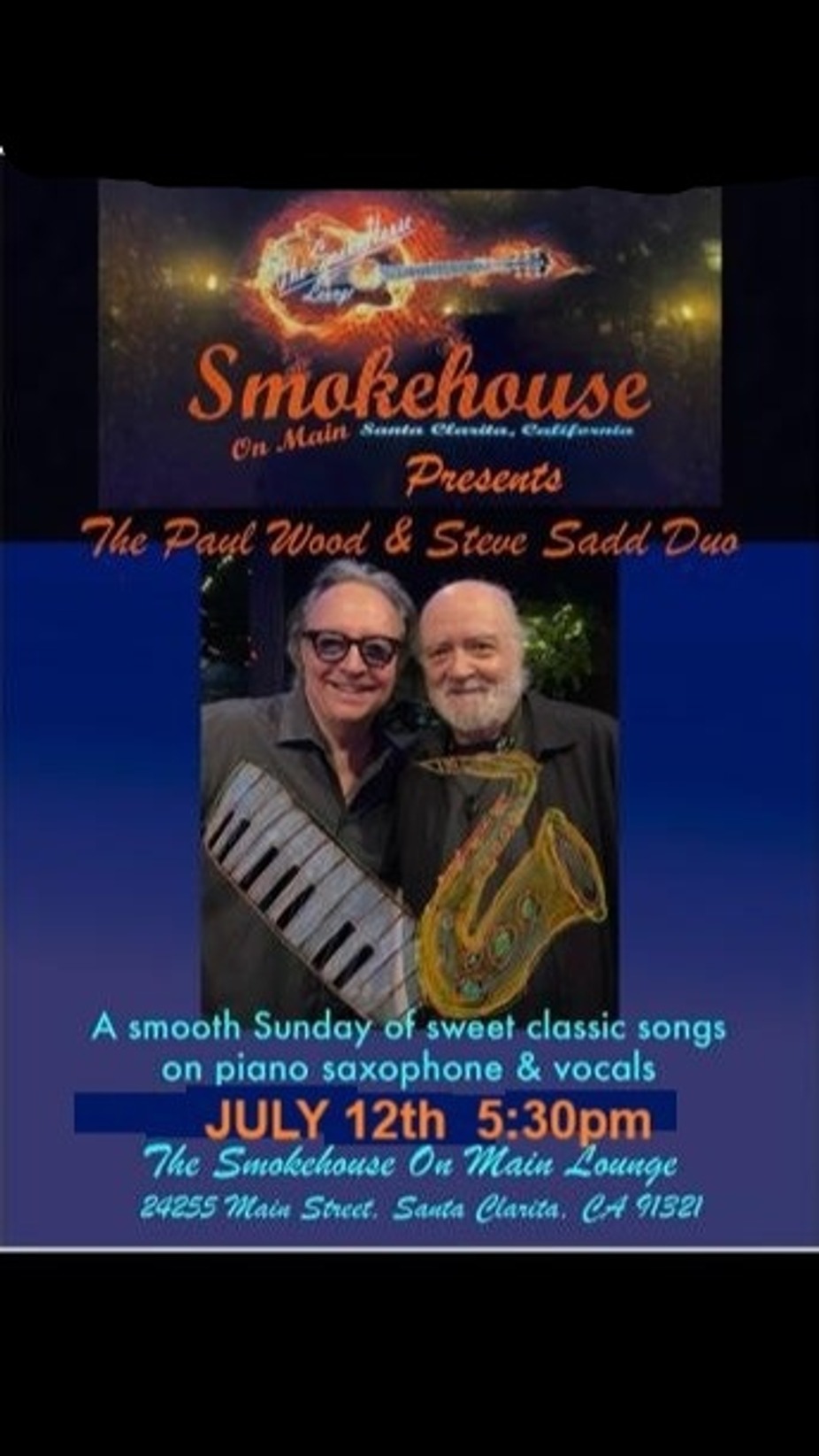 Steve Sadd and Paul Wood event photo