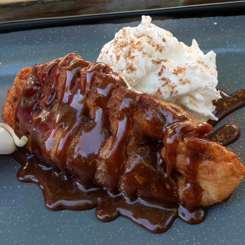 menu item 3 of 3, Peach Empanada