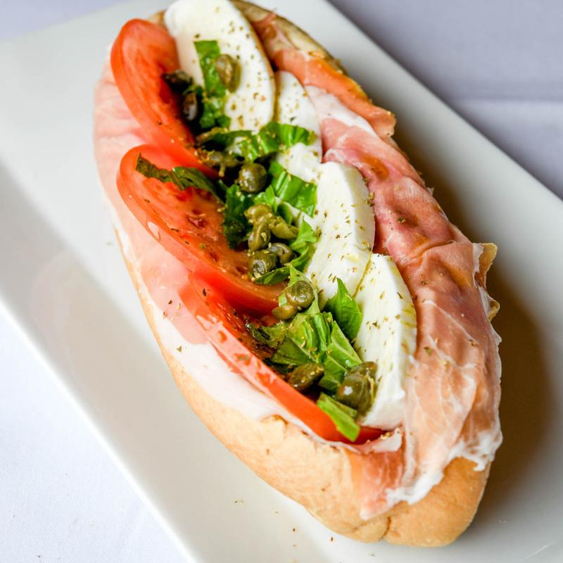 Prosciutto Parma, Mozzrella & Tomato photo