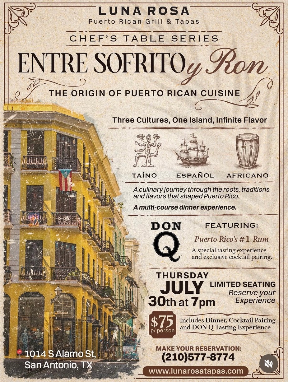 An Intimate Puerto Rican Chef’s Table Experience Featuring Don Q Rum event photo