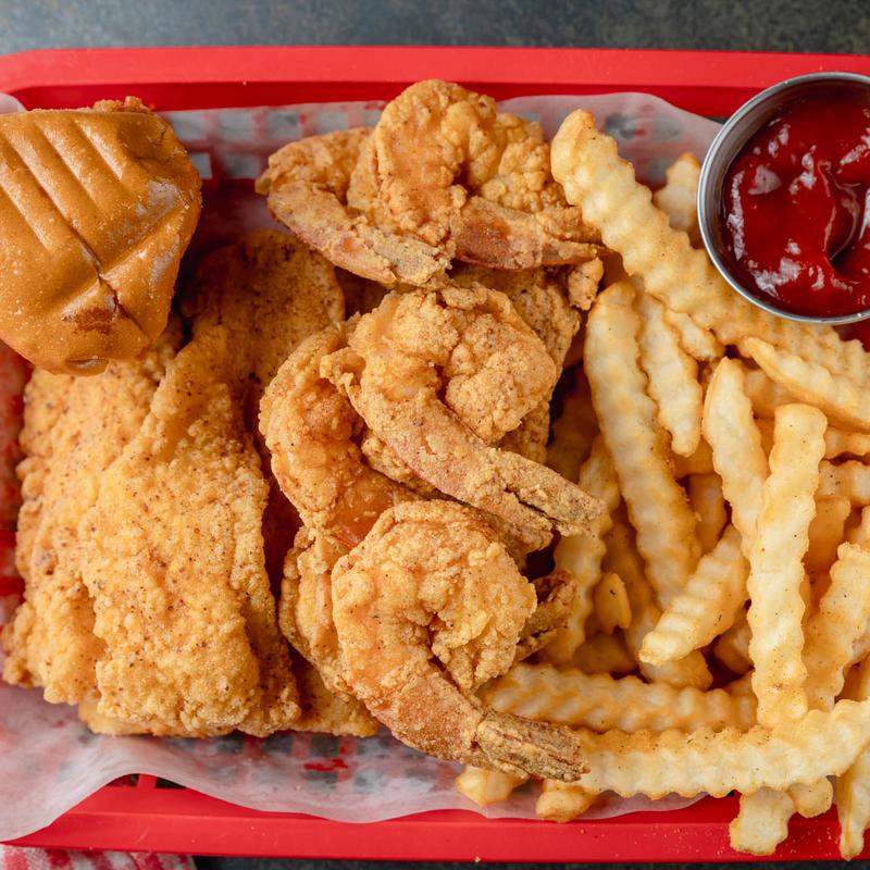 Fish & 6pc Shrimp photo