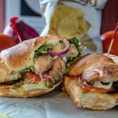 Chicken Pesto Sub